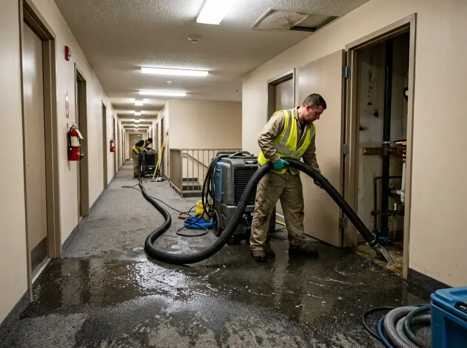 multi-unit-apartment-hallway-f-005 — frequently asked questions, Emergency Burst Pipe Water Extraction & Removal in Clyde, OH